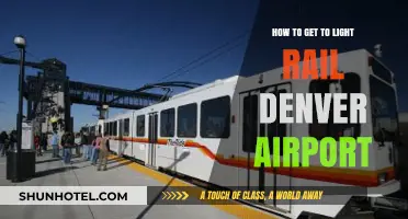 Easy Guide: Navigating to Denver Airport via Light Rail