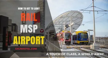 Easy Guide: Navigating to MSP Airport via Light Rail Transit