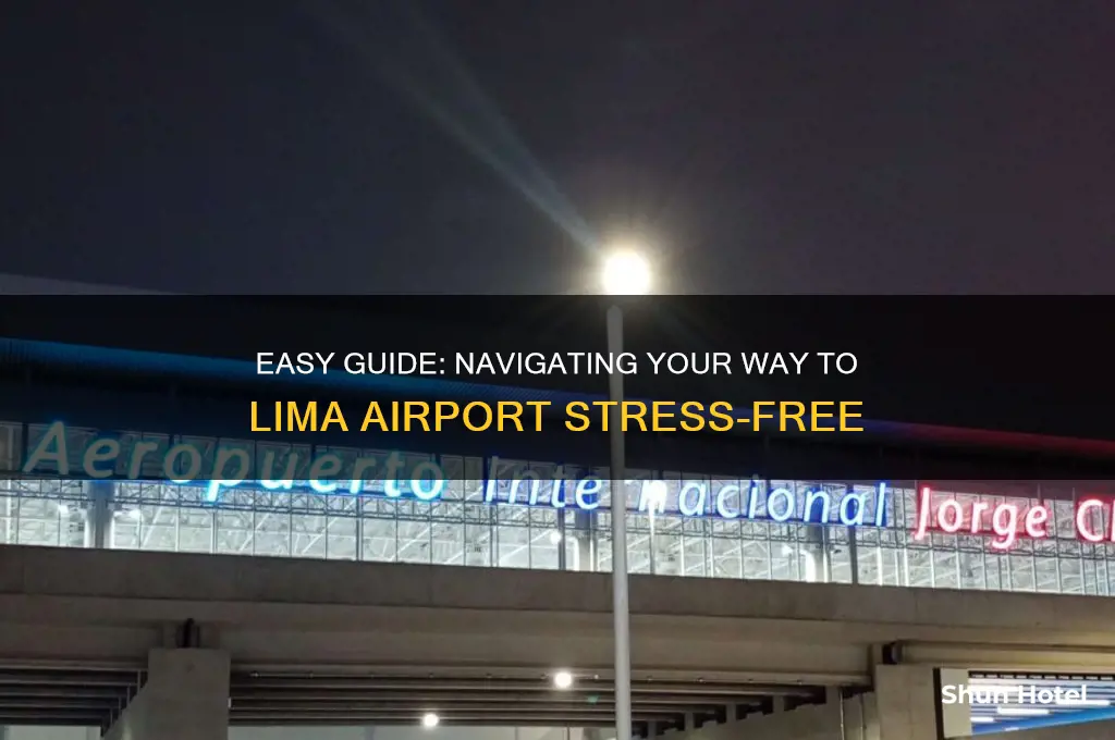 how to get to lima airport
