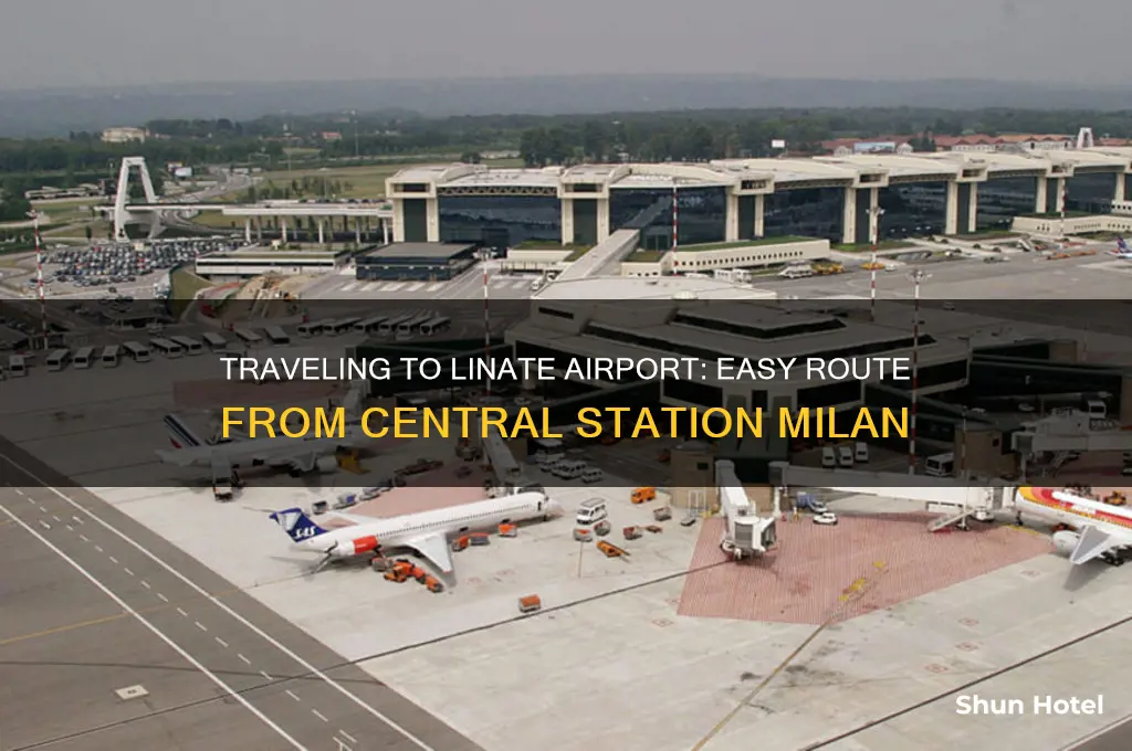 how to get to linate airport from central station