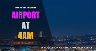 Early Morning Travel Guide: Reaching Lisbon Airport by 4 AM