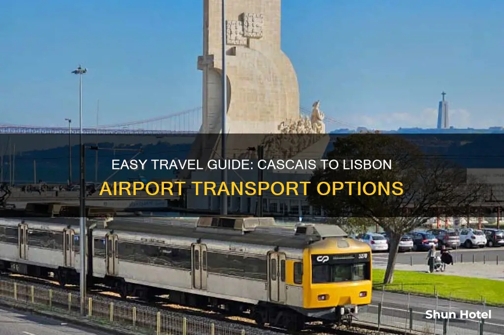 how to get to lisbon airport from cascais