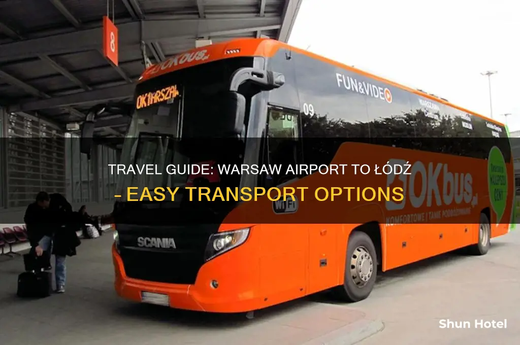 how to get to lodz from warsaw airport