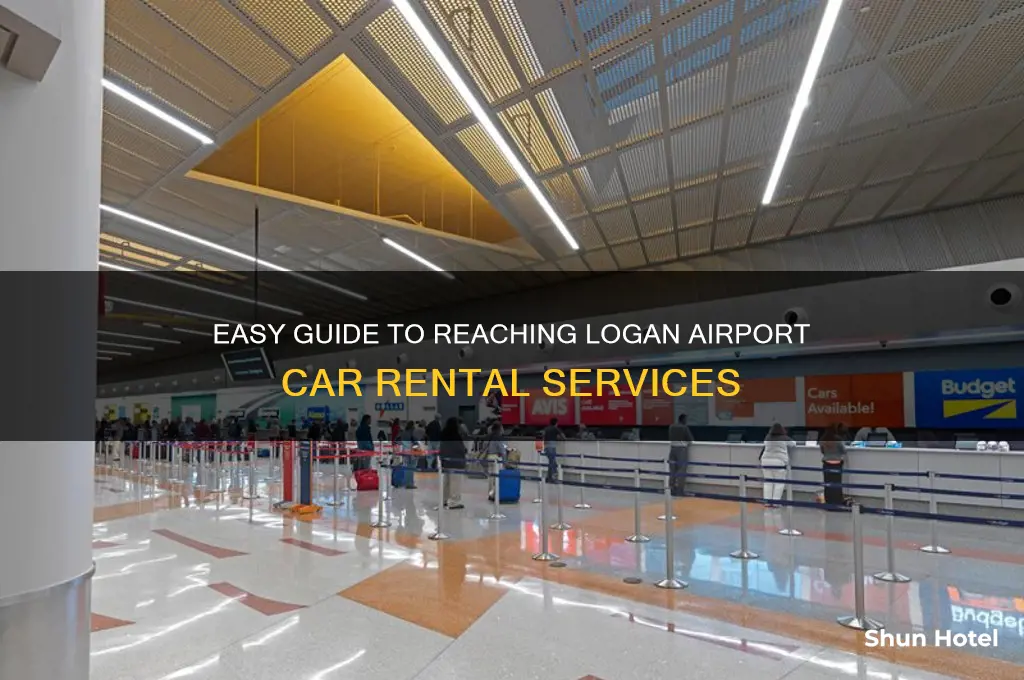 how to get to logan airport car rental