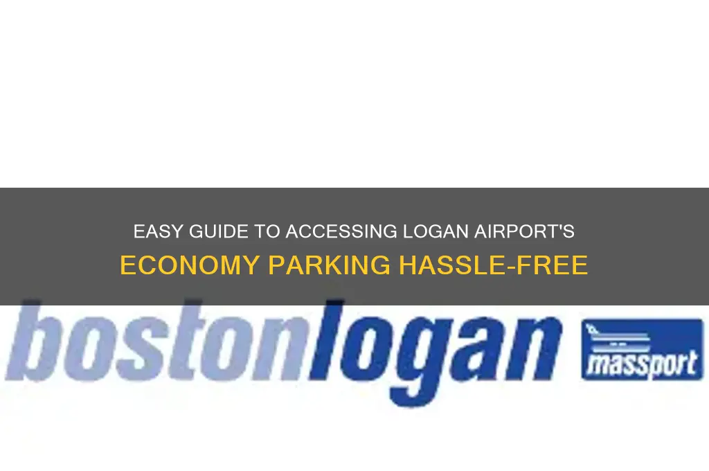 how to get to logan airport economy parking