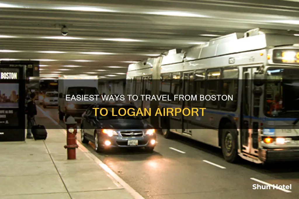 how to get to logan airport from boston