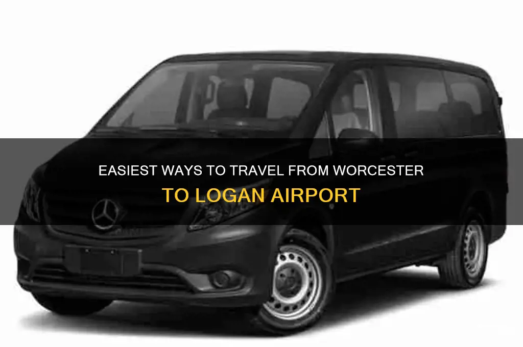 how to get to logan airport from worcester