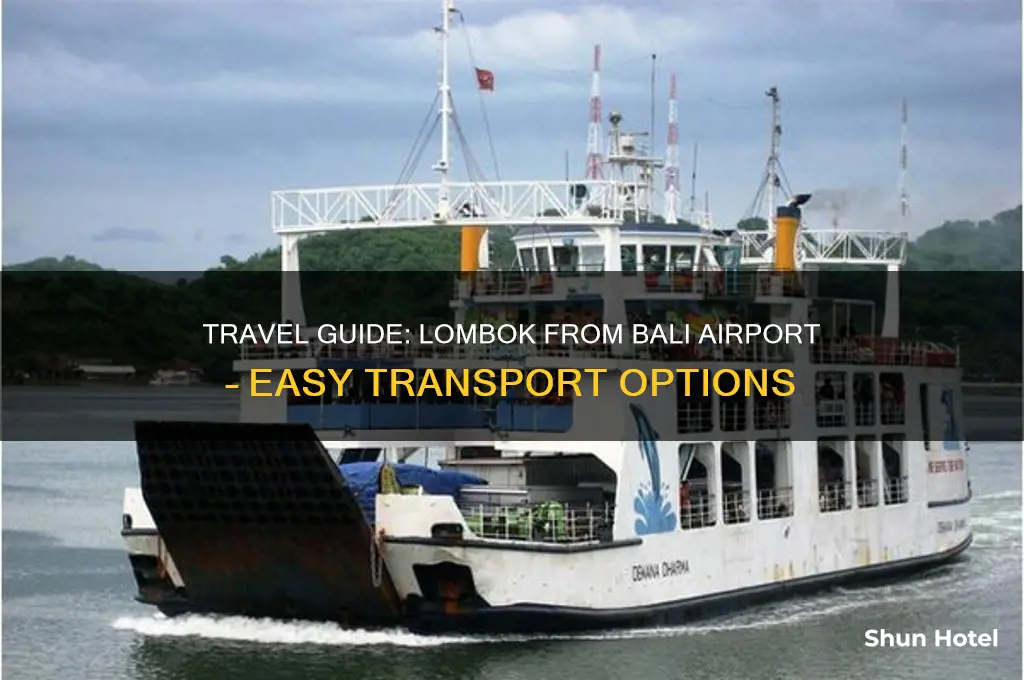 how to get to lombok from bali airport