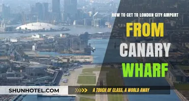 Quickest Routes from Canary Wharf to London City Airport