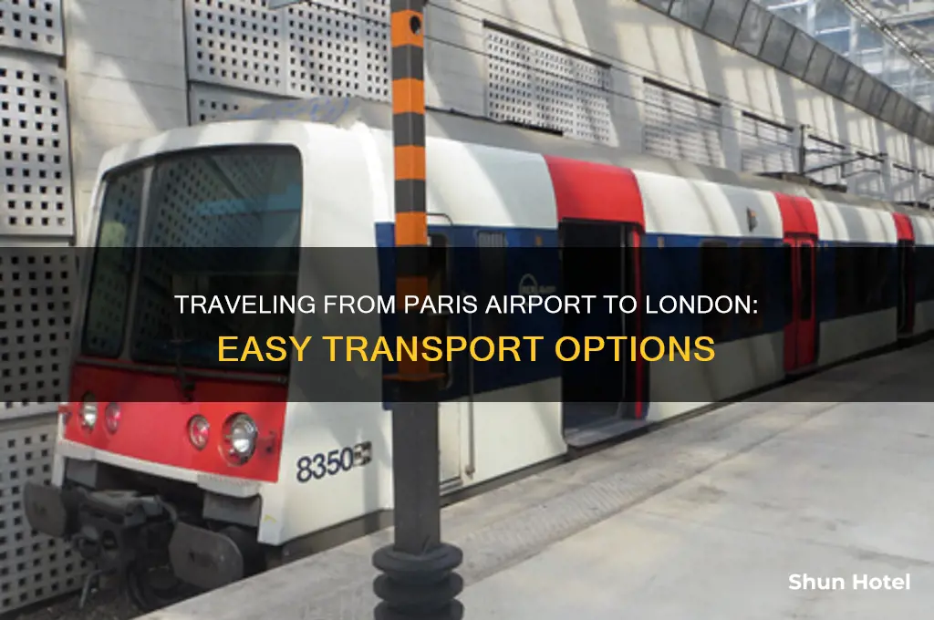 how to get to london from paris airport