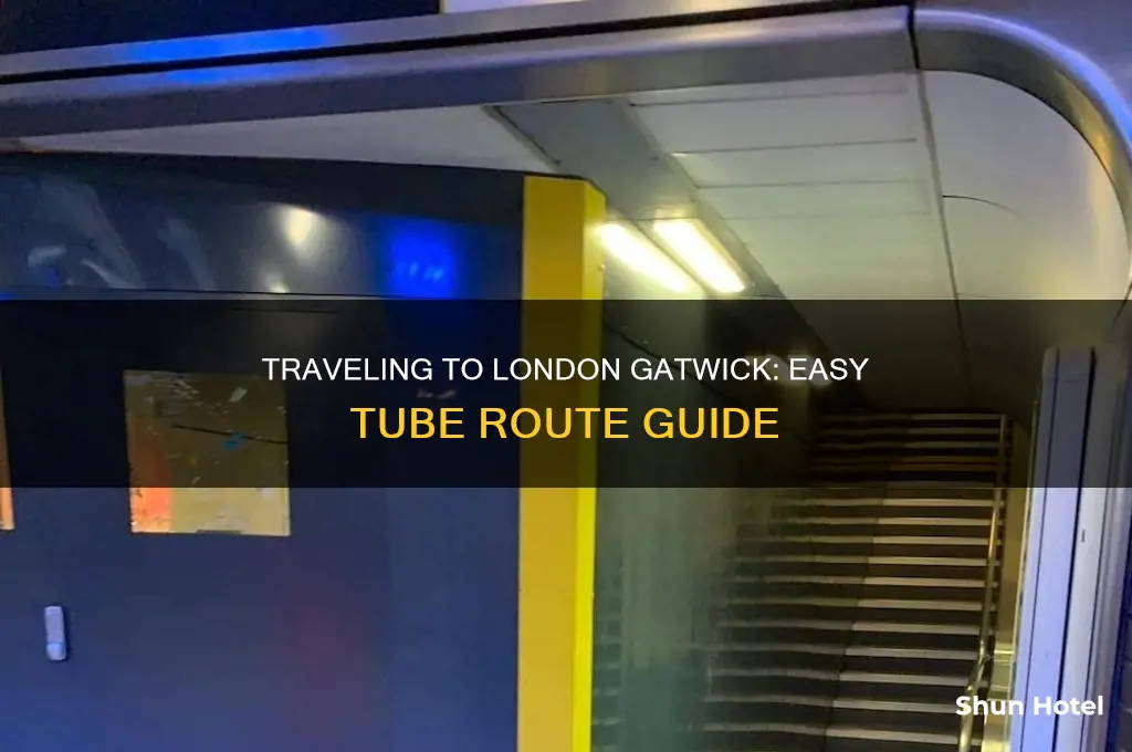 how to get to london gatwick airport by tube