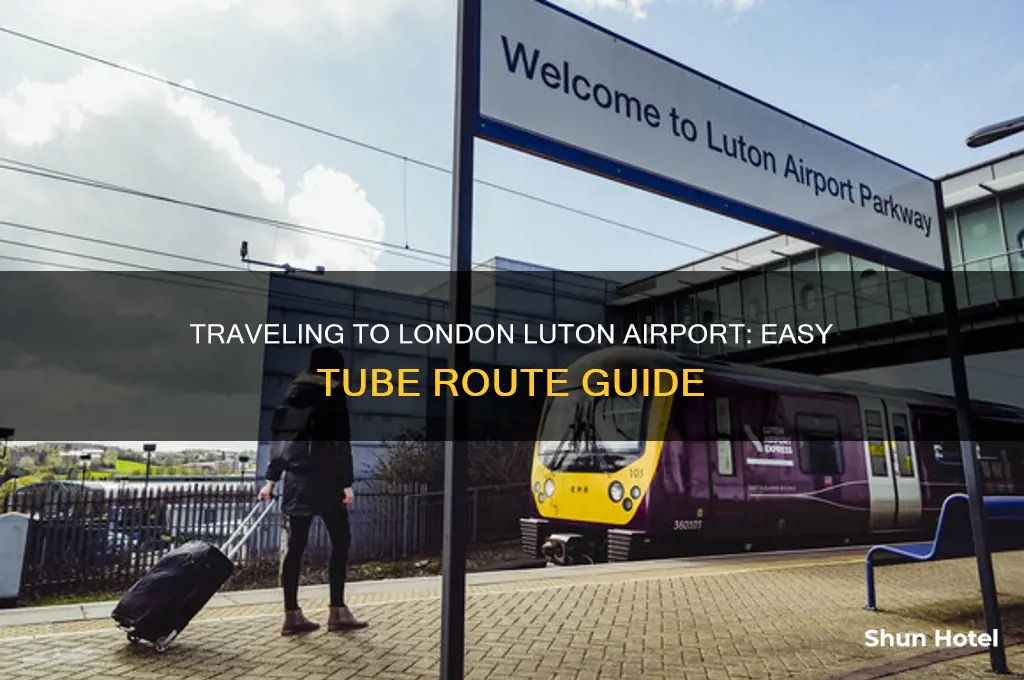 how to get to london luton airport by tube