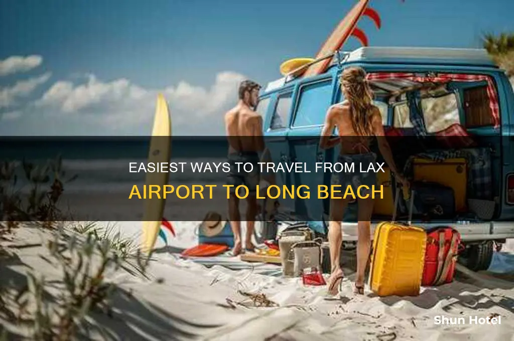 how to get to long beach from lax airport