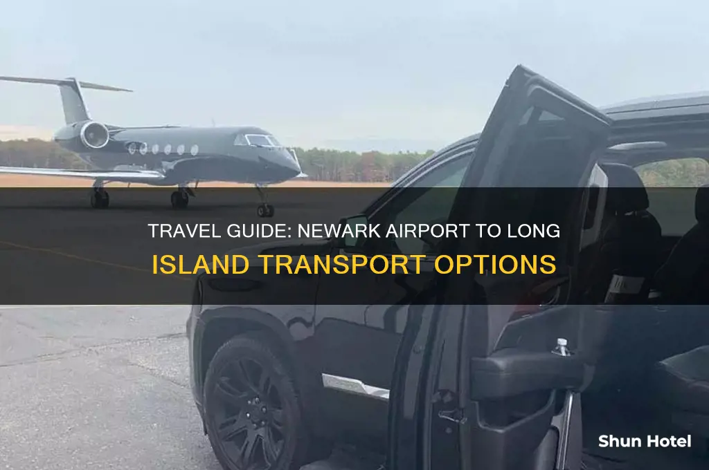 how to get to long island from newark airport