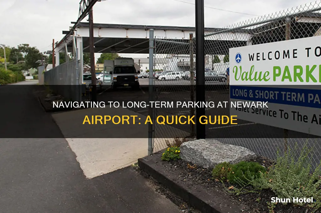 how to get to long term parking at newark airport