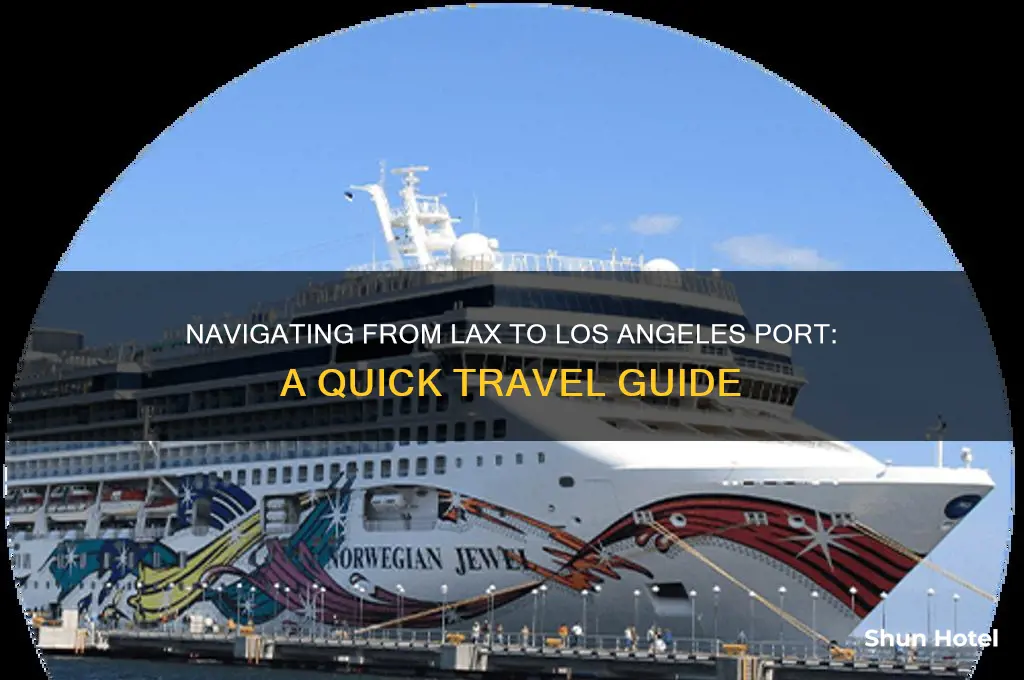 how to get to los angeles port from airport