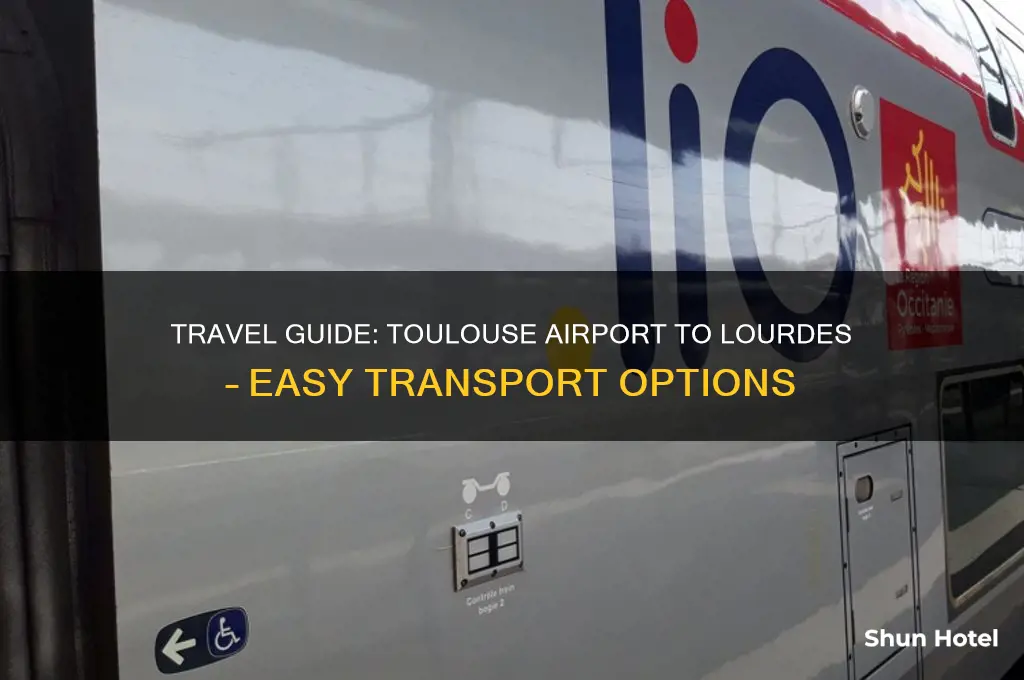 how to get to lourdes from toulouse airport