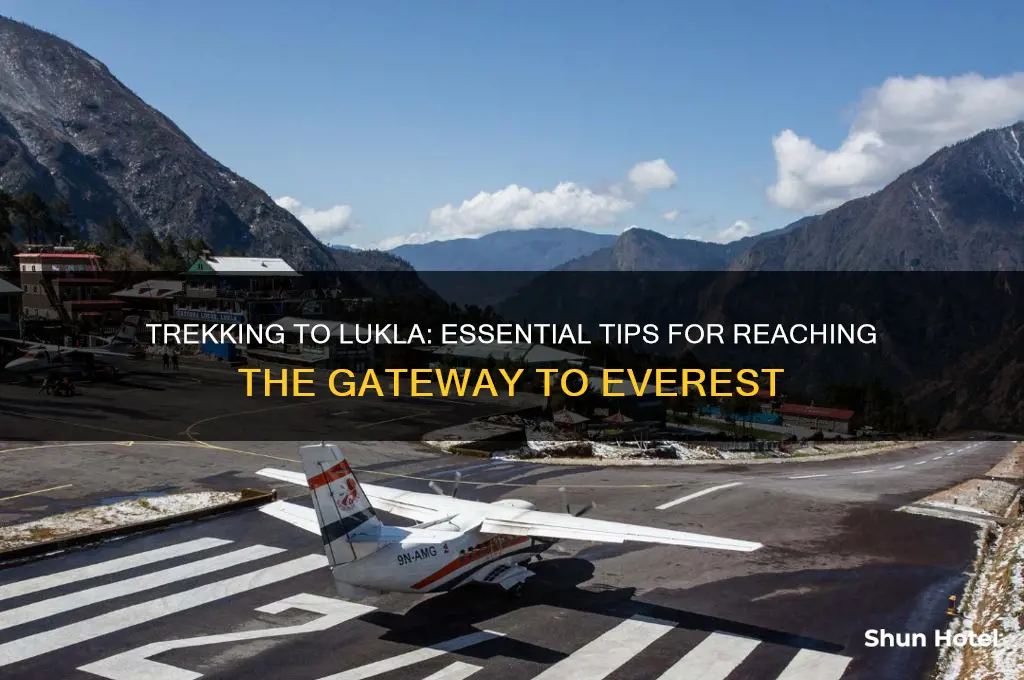 how to get to lukla airport