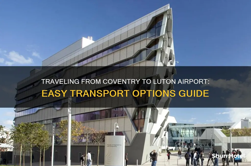 how to get to luton airport from coventry
