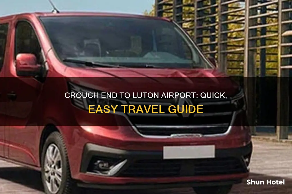 how to get to luton airport from crouch end