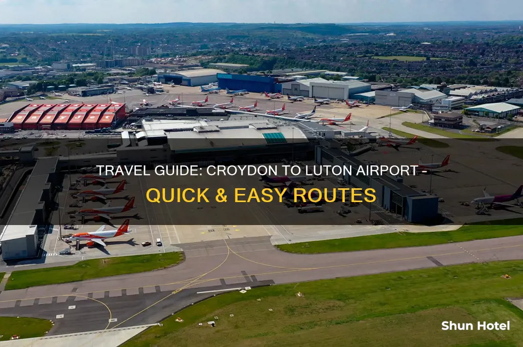 how to get to luton airport from croydon