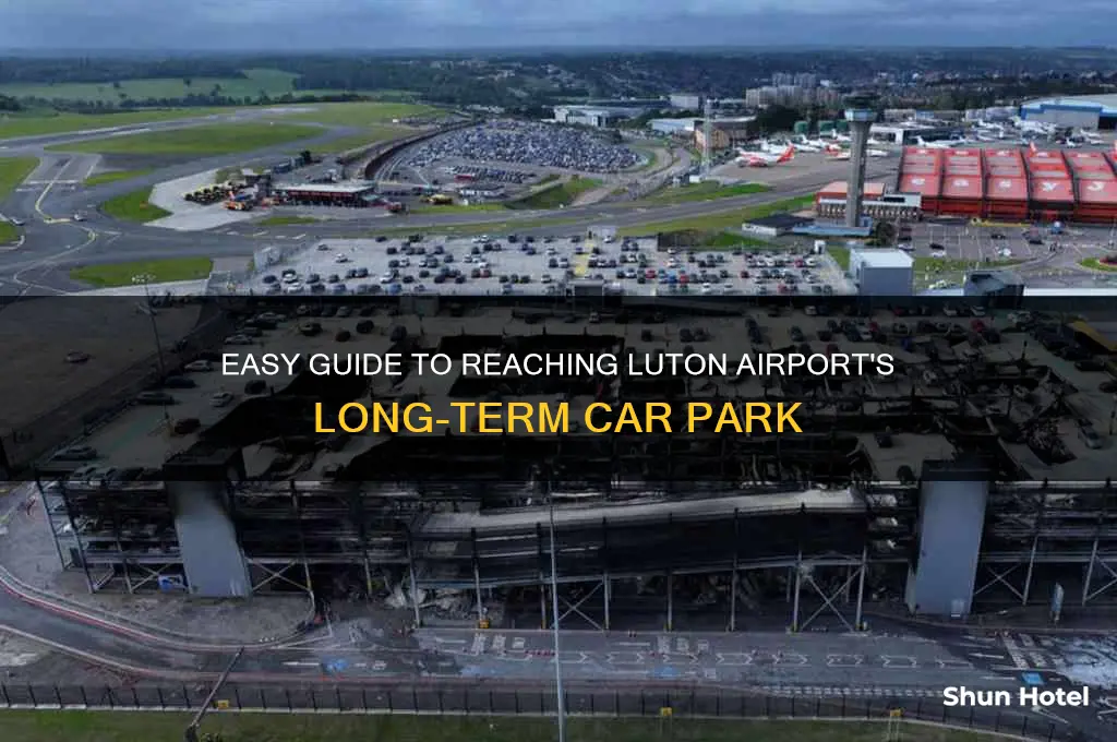 how to get to luton airport long term car park
