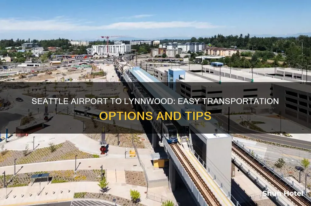 how to get to lynnwood from seattle airport