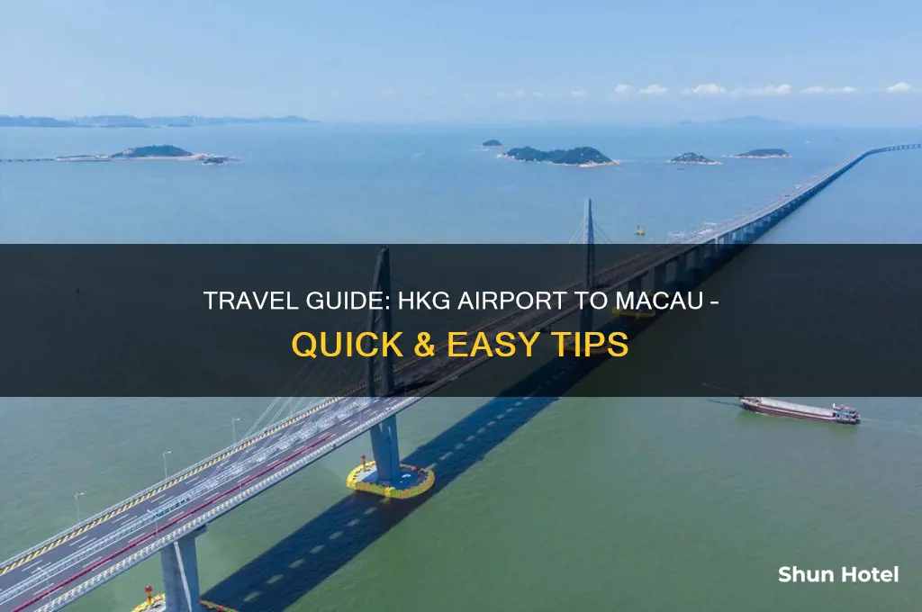 how to get to macau from hkg airport
