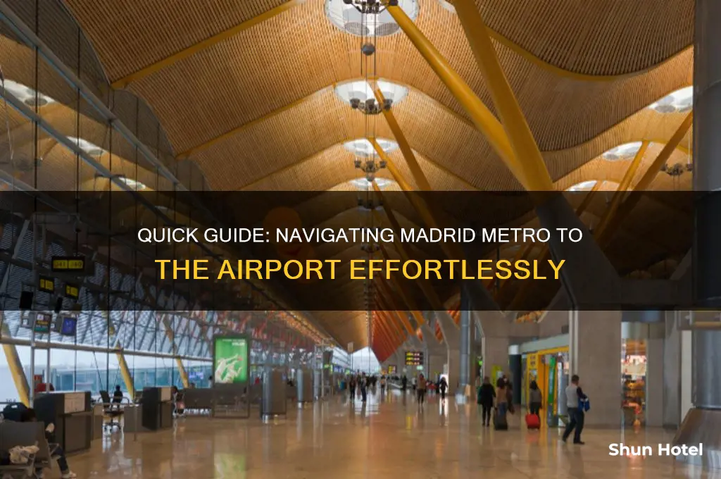 how to get to madrid airport by metro