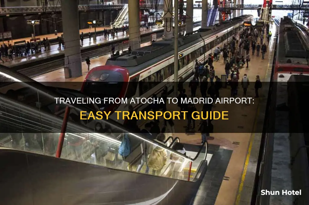 how to get to madrid airport from atocha