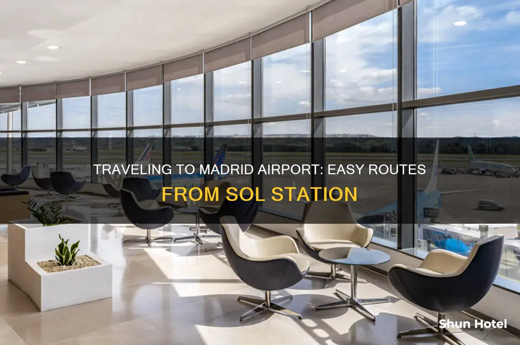 how to get to madrid airport from sol