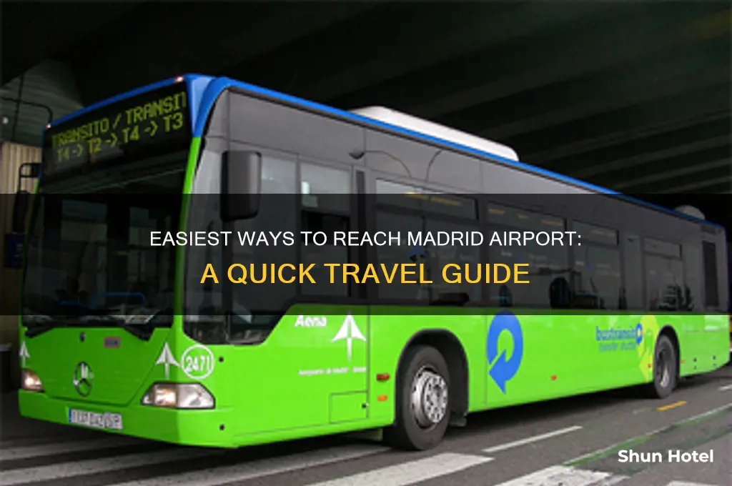 how to get to madrid airport