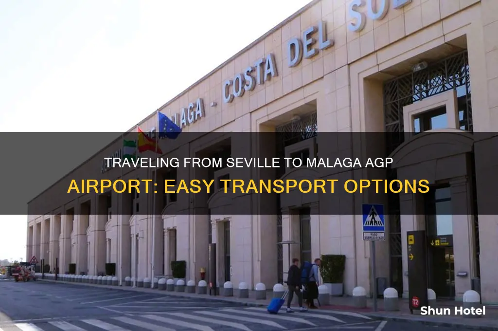 how to get to malaga agp airport from sevilla