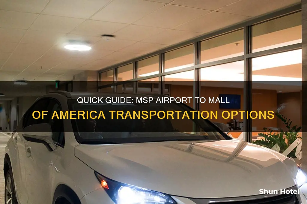 how to get to mall of america from minneapolis airport