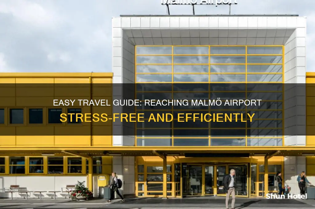 how to get to malmo airport