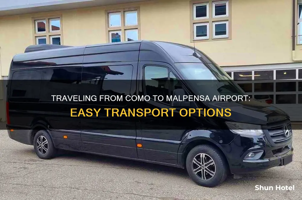 how to get to malpensa airport from como