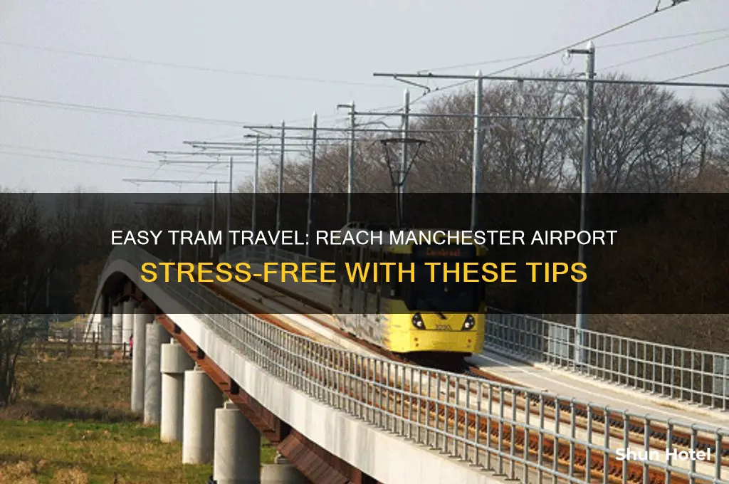 how to get to manchester airport by tram