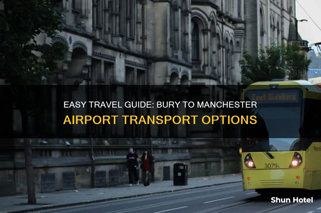 how to get to manchester airport from bury