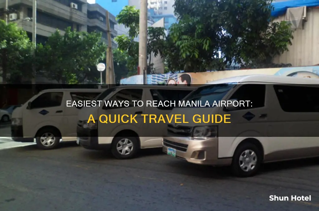 how to get to manila airport