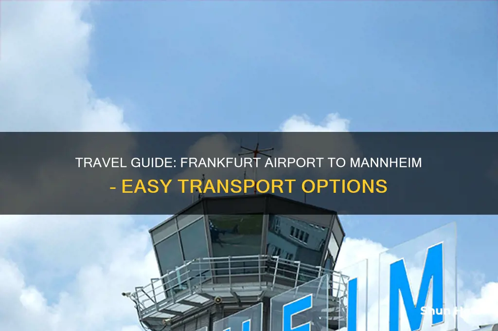 how to get to mannheim from frankfurt airport