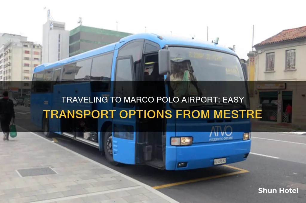 how to get to marco polo airport from mstre