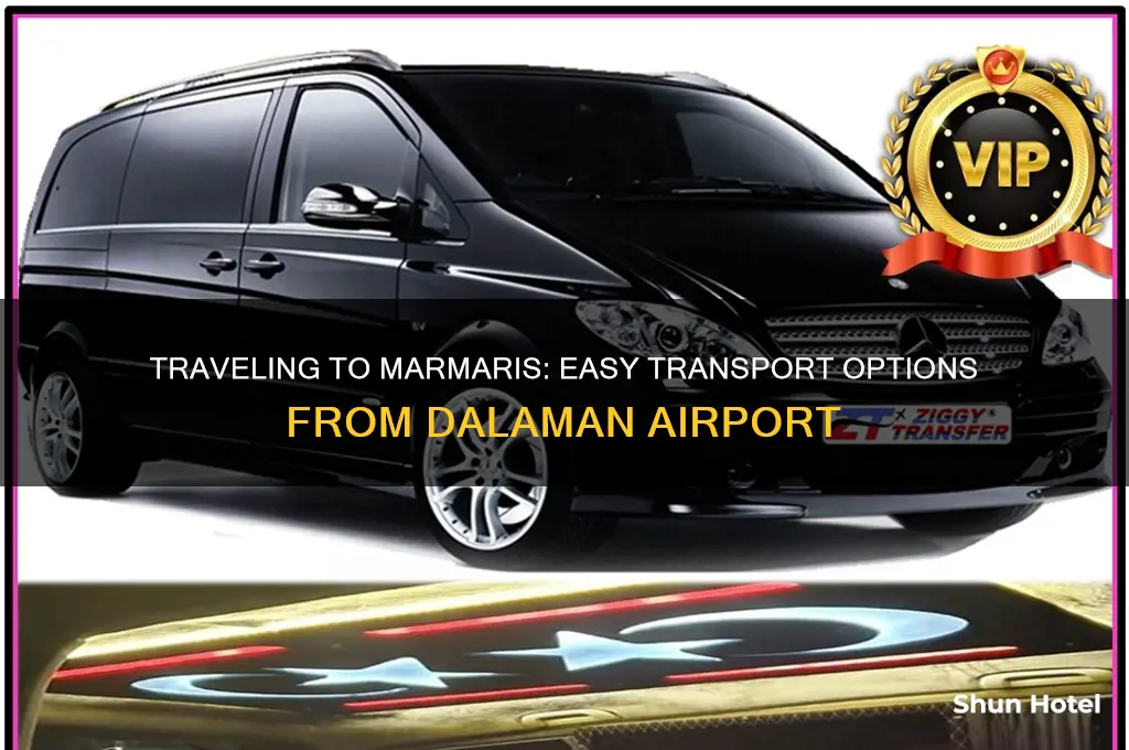 how to get to marmaris from dalaman airport