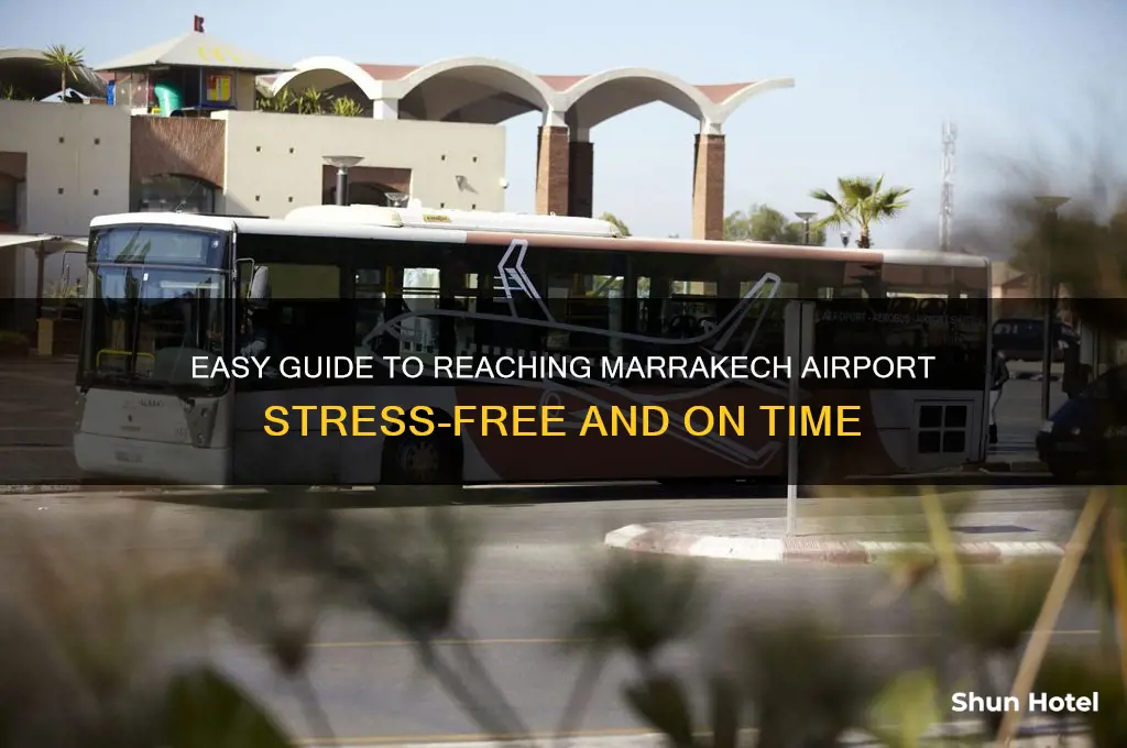 how to get to marrakech airport