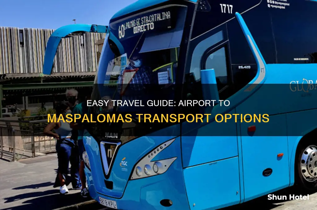 how to get to maspalomas from airport