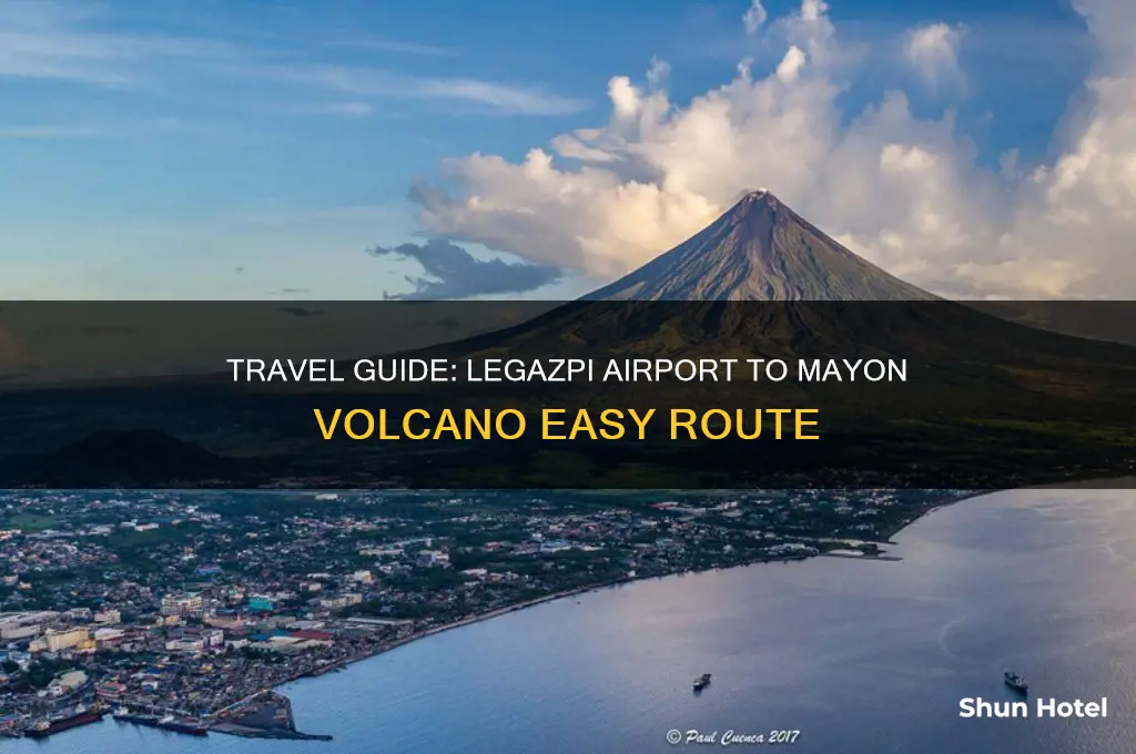 how to get to mayon volcano from legazpi airport
