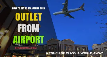Easy Travel Guide: Airport to McArthur Glen Outlet Directions