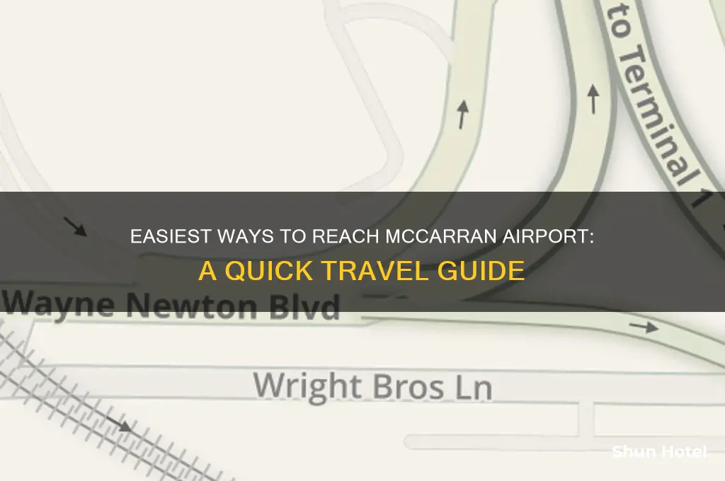 how to get to mccarran airport