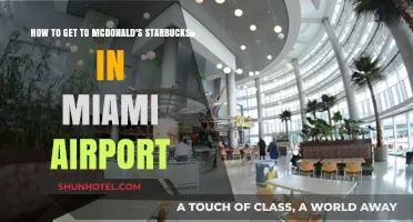 Navigating Miami Airport: Quick Guide to McDonald's & Starbucks Locations