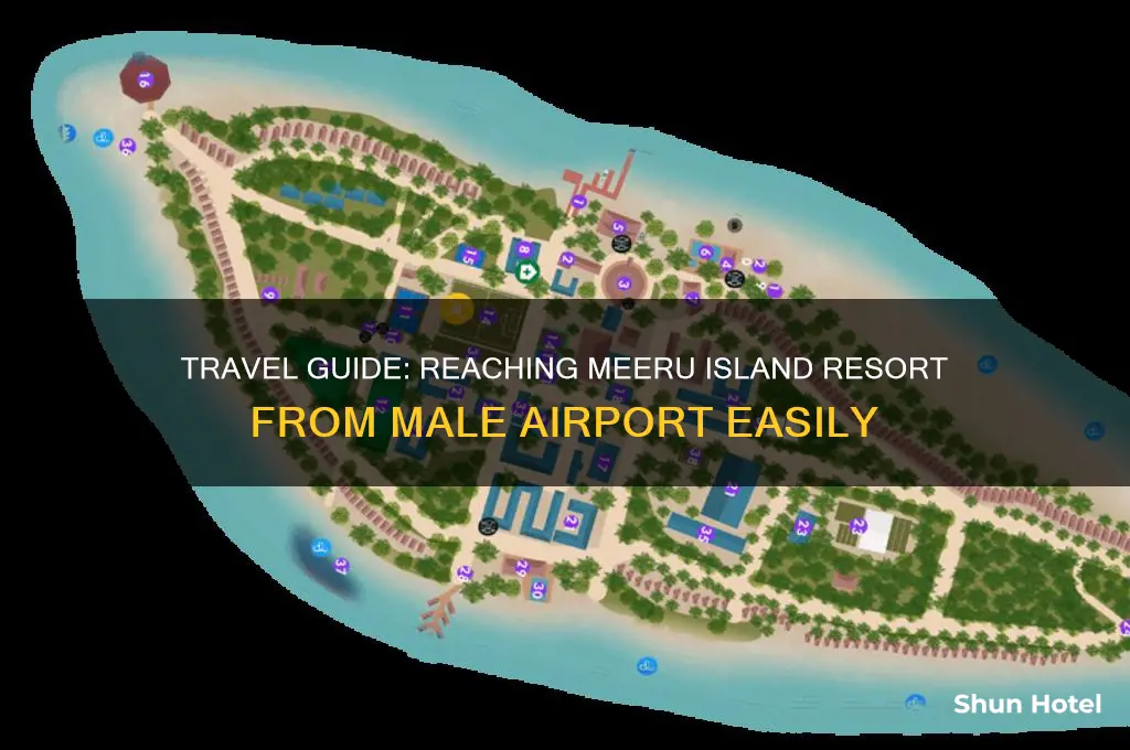 how to get to meeru island resort from male airport