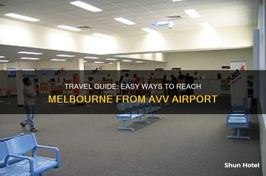 how to get to melbourne from avv airport